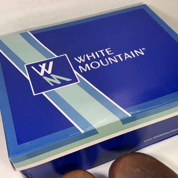 White Mountain Shoes Being Leather Clog comfy summer spring classic casual style - Picture 8 of 10